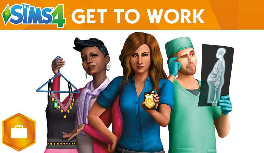 sims 4 get to work