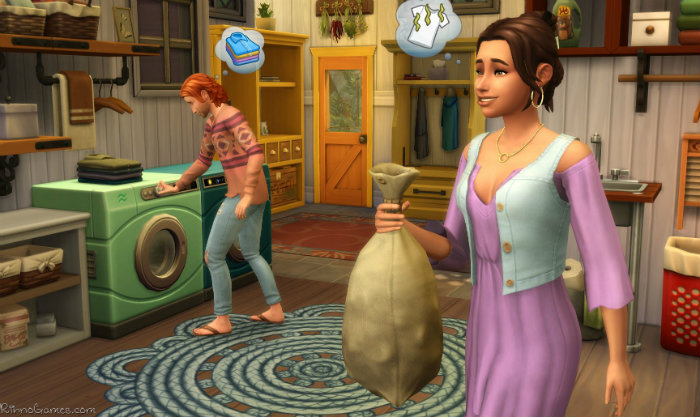 The Sims 4 Laundry Day Stuff