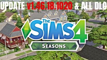 The Sims 4 Seasons Update v1.46.18.1020